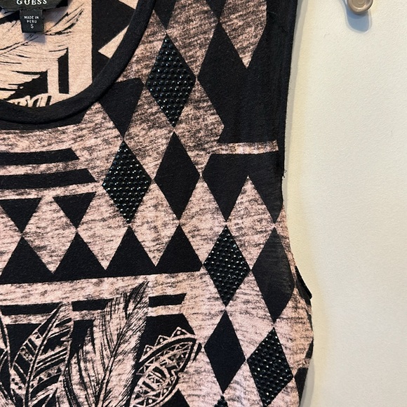Guess Skull Tank Top Size Small - Picture 4 of 6
